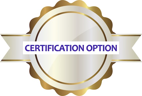 Certification Option